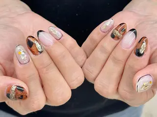 ネイル OCEAN nail パラジェル　取扱い店のネイルデザイン