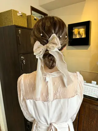 ヘアアレンジ 坂野 結子のヘアスタイル