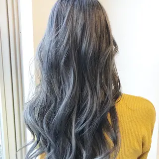 セミロング カラー TOWA 野村　コウダイのヘアスタイル