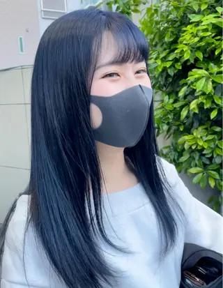 ロング カラー 古指 匠巳のヘアスタイル