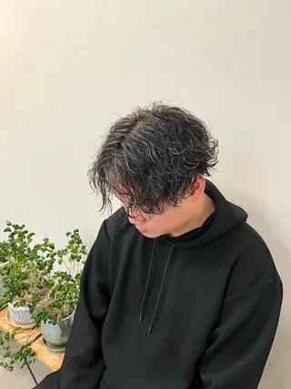 カラー パーマ メンズ LEBEN所属・今田 飛奈のヘアスタイル