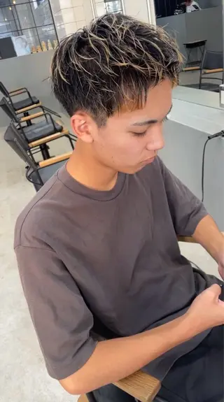 ショート メンズ メンズ専門サロン wokeのヘアスタイル