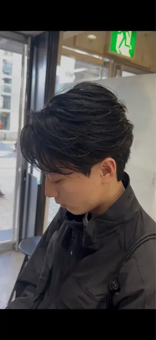 メンズ 本田 有里のヘアスタイル