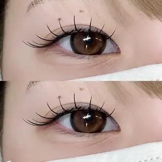 マツエク・マツパ LILY 猪瀬 ෆ‪ LED/パリ/束感のマツエク・マツパデザイン