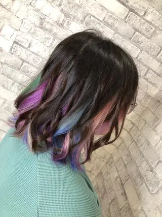 ショート カラー ヘアアレンジ 秋山 幸太のヘアスタイル