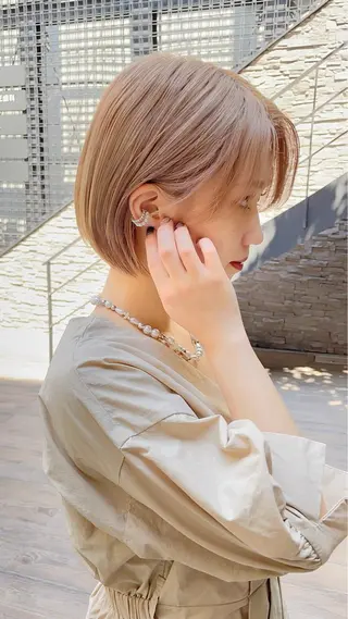 ショート 重里 瑠花のヘアスタイル