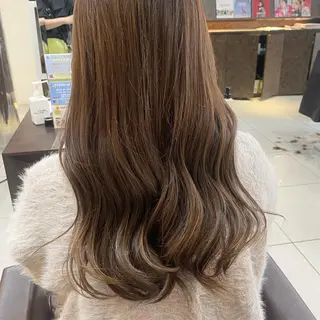 カラー 🤎韓国ヘア ベージュ まゆか🤎のヘアスタイル