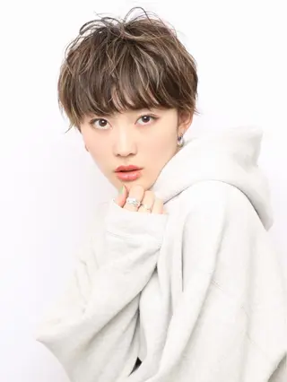 ショート カラー 大西 真人🪴のヘアスタイル