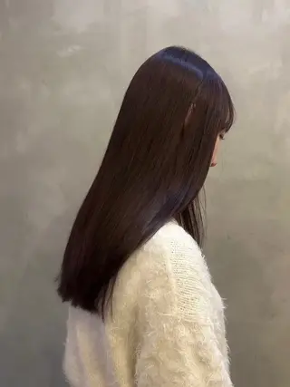 カラー 透明感/暖色カラー ミウのヘアスタイル