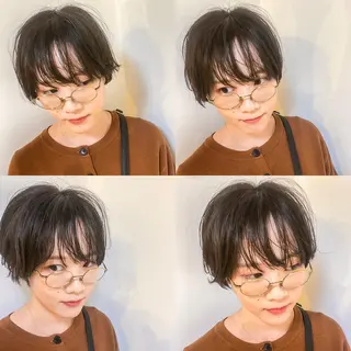 ショート nessヤマサキ リュウタのヘアスタイル