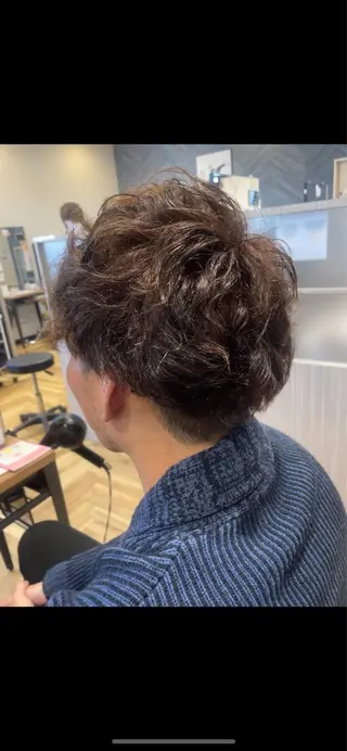 パーマ 中村 誠也のヘアスタイル