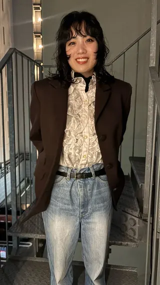 ミディアム 似合わせカット🫧/ パーマ🥇/KIBEのヘアスタイル