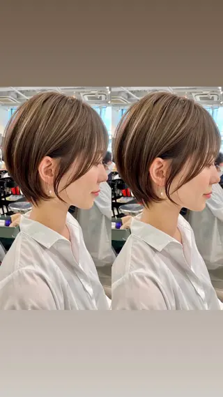 ショート カラー パーマ ヘアアレンジ メンズ キッズ ショート特化型🌟 似合わせ/カンタ✨のヘアスタイル