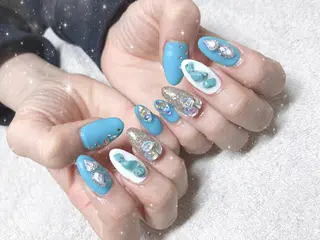 ミディアム ネイル 《LB》ラブリエ Nail&eyeのマツエク・マツパデザイン