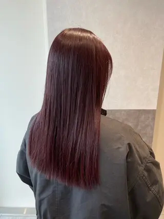 ロング カラー 広島:ミルキーカラー tsumaのヘアスタイル