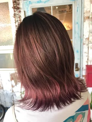 ミディアム noce harumiのヘアスタイル