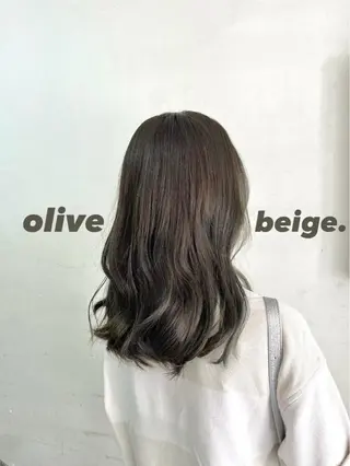 セミロング カラー 横浜/ 佐藤桃香 🦥のヘアスタイル