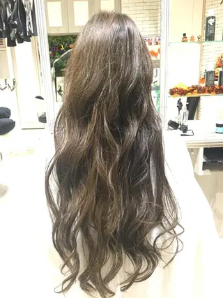 ロング カラー 似合う髪型が 分からない方へのヘアスタイル