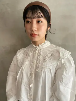 ロング ヘアアレンジ 大人girly🛋️ 🤍yukakoのヘアスタイル