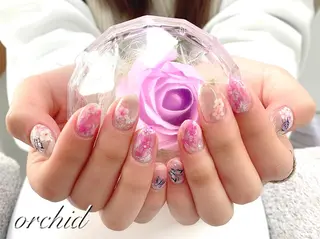 ネイル orchid ♡オーキッドのネイルデザイン