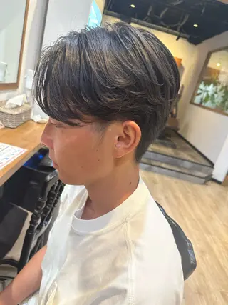 メンズ 髪質改善&ストレート ✂︎鈴木青樹のヘアスタイル