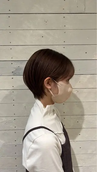 ショート 🫧透明感🫧ツヤ感 ✨️カラー特化のヘアスタイル