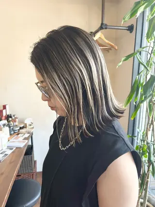 ミディアム カラー AKALA HAIR 西宮店　Juriのヘアスタイル