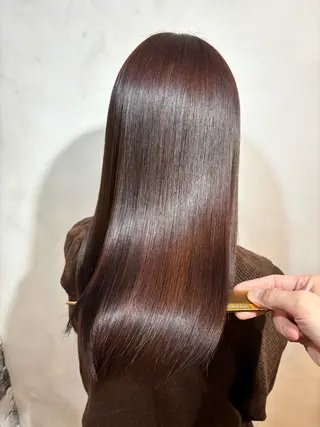 ロング 美髪矯正 🌈髪質改善 山下のヘアスタイル