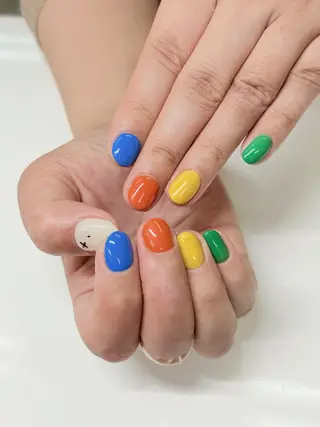 ネイル ネイルサロンアジアン池袋店所属・林 夏萌のネイルデザイン