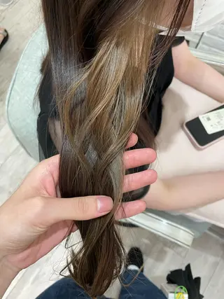 カラー ヘアアレンジ/ 暖色🩵hazukiのヘアスタイル