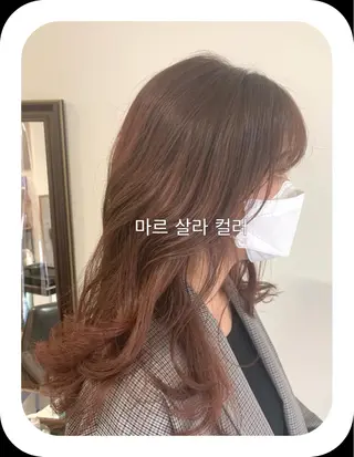 カラー 本場韓国ヘア特化 아이비/Aibiのヘアスタイル