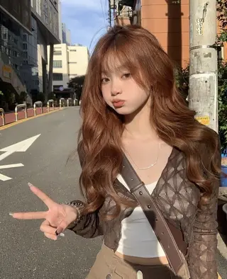 カラー モデル募集中 🌺tsugumiのヘアスタイル