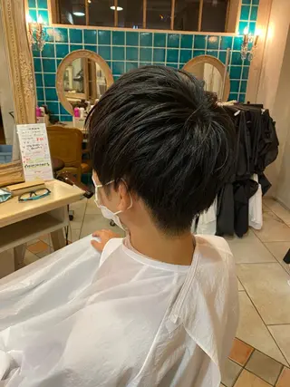 メンズ 井上 日菜乃のヘアスタイル