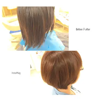 ショート Lyhair🦊🎀 AKIのヘアスタイル