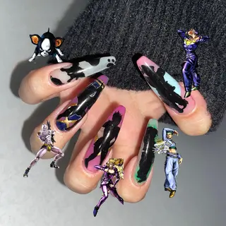 ネイル ひめか🫁 推し概念・個性派のネイルデザイン