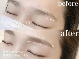 アイブロウ one. stop.laboの眉毛・アイブロウイメージ