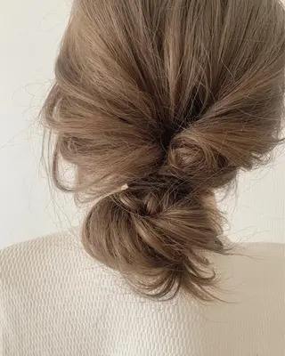 ヘアアレンジ ラベンダー/レイヤー スタイル🤎mamiのヘアスタイル