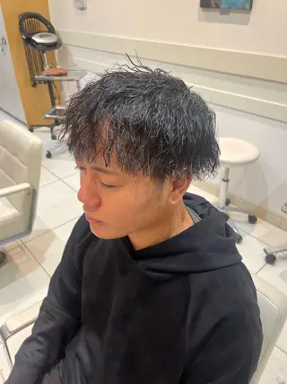パーマ メンズ Natsuka /メンズスタイリストのヘアスタイル