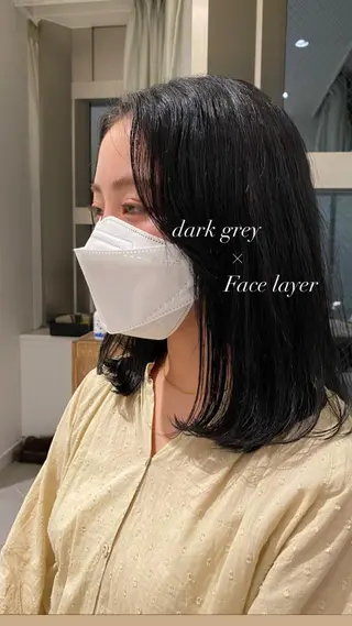 ミディアム カラー DAIKIベージュ 🍂レイヤーカットのヘアスタイル