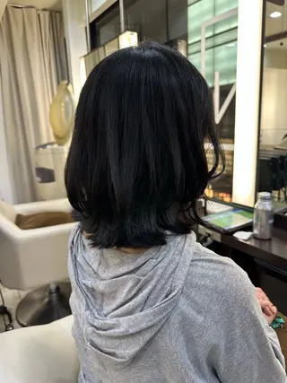 ミディアム パーマ/カットモデル /mikuのヘアスタイル