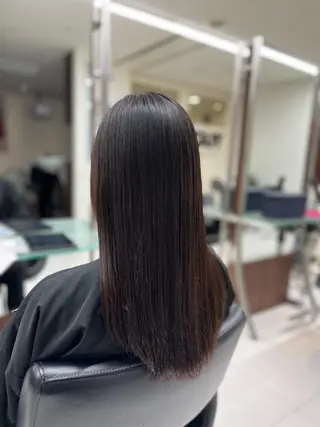 ロング パーマ 小野 達己のヘアスタイル
