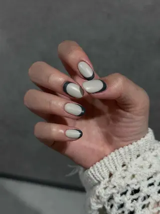 ショート カラー ネイル マツエク・マツパ アイブロウ ar. harajukuのネイルデザイン