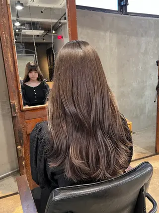 ロング カラー ヘアアレンジ レイヤー/艶髪矯正 🪐takushiのヘアスタイル