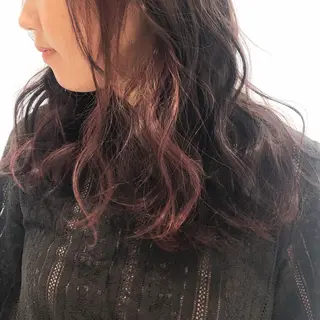 ミディアム sano sayakaのヘアスタイル
