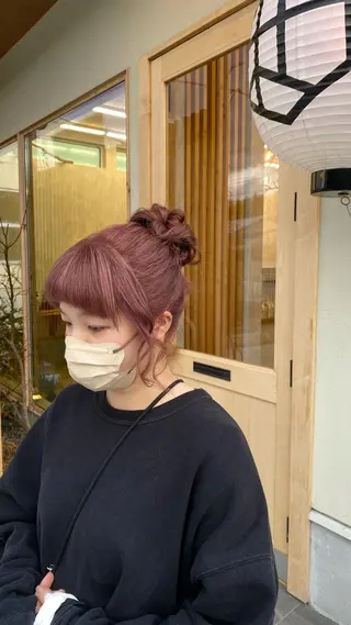 ロング 藤田 沙織のヘアスタイル
