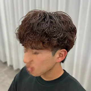 パーマ メンズ  楓🍁COQU ✂︎men's限定のヘアスタイル