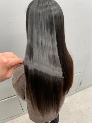 ロング 🌿レイヤー/ブリー チ/🌿‬JINのヘアスタイル