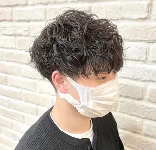 パーマ メンズ 𓏸𓈒𓂃早坂 浩行𓂃𓈒𓏸のヘアスタイル