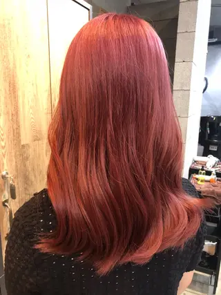 ミディアム カラー haruka 遥歌のヘアスタイル