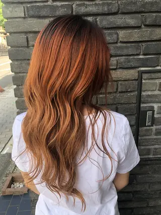 ロング カラー 佐伯 凌太郎のヘアスタイル